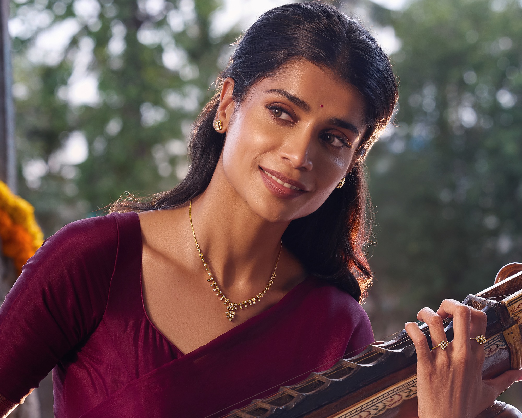 diamond necklace set