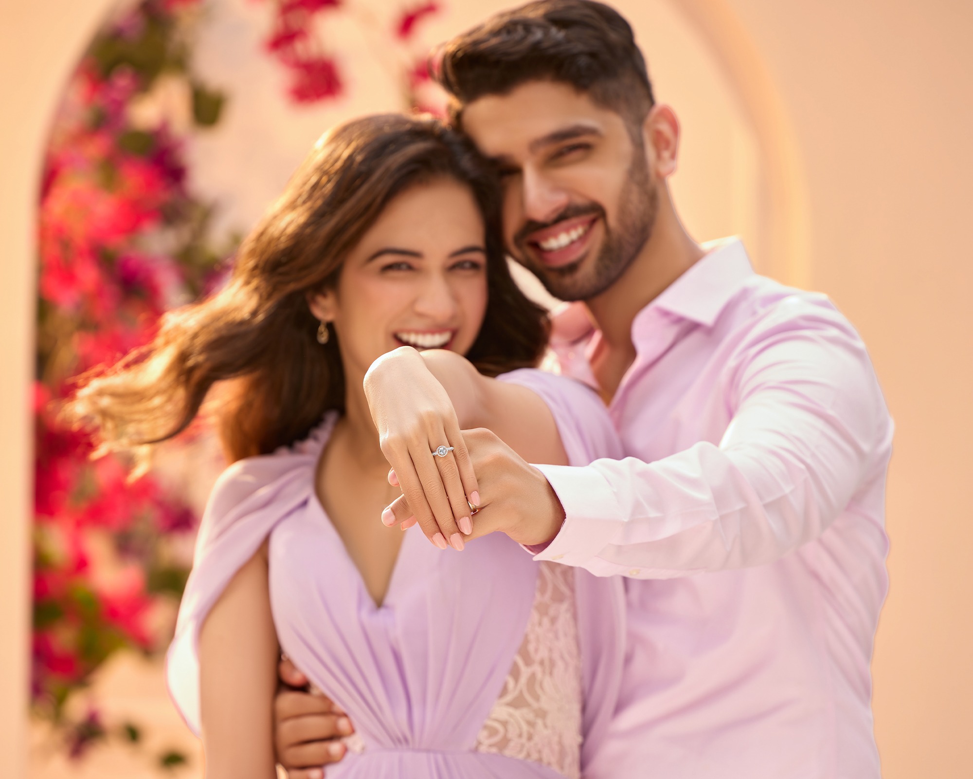 engagement ring finger for male