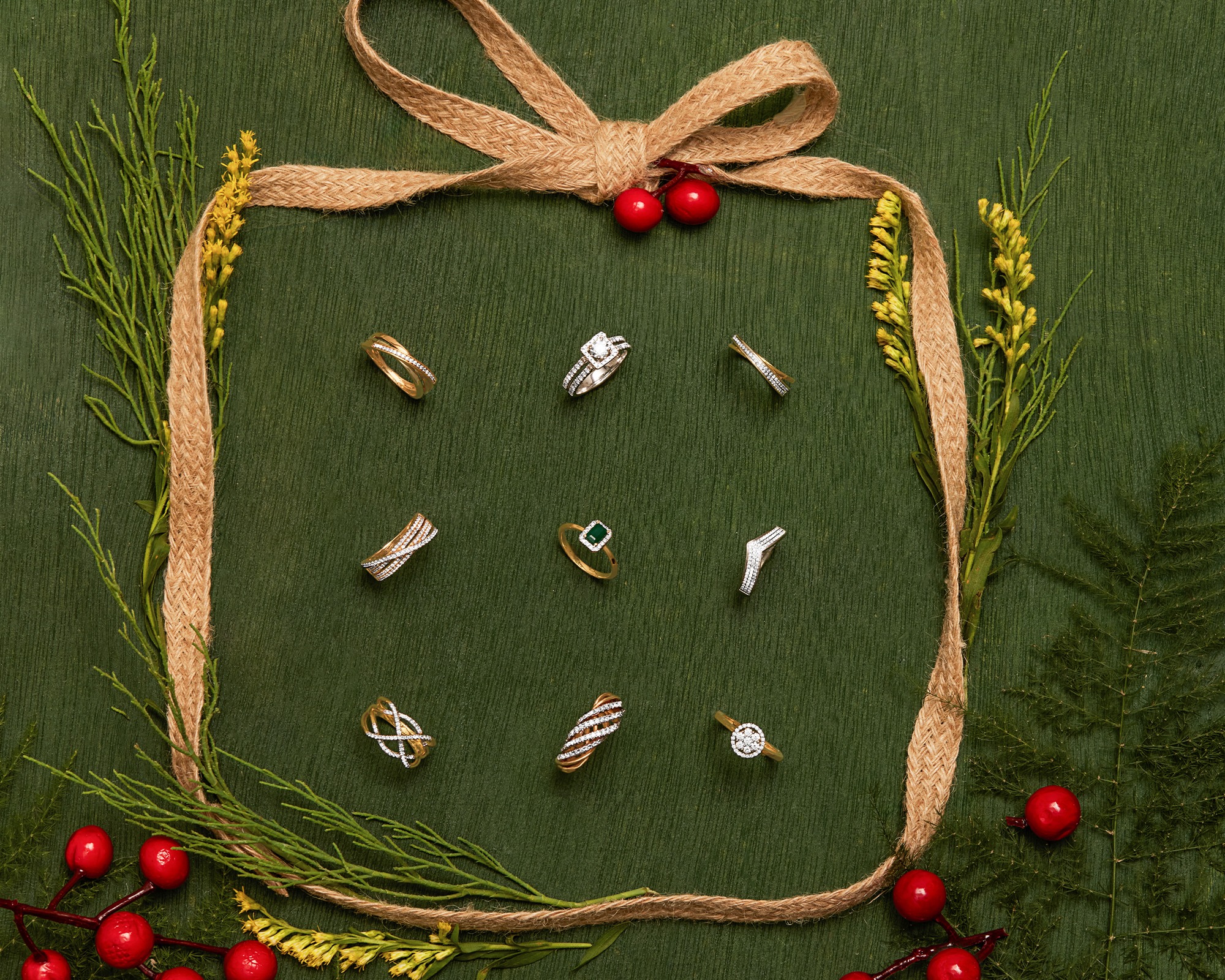 Christmas party wear jewellery