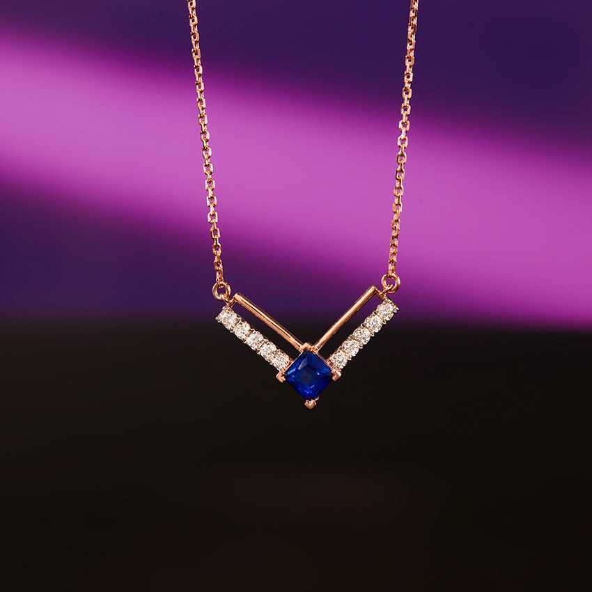 Timeless Trace Gemstone Necklace