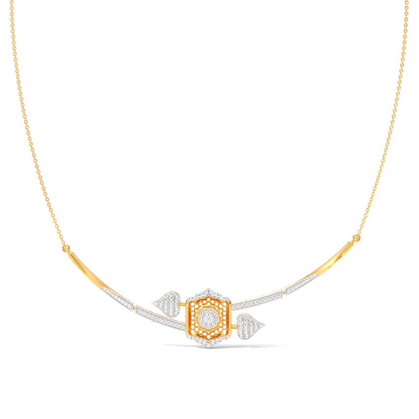 Botanic Mosaic Diamond Necklace