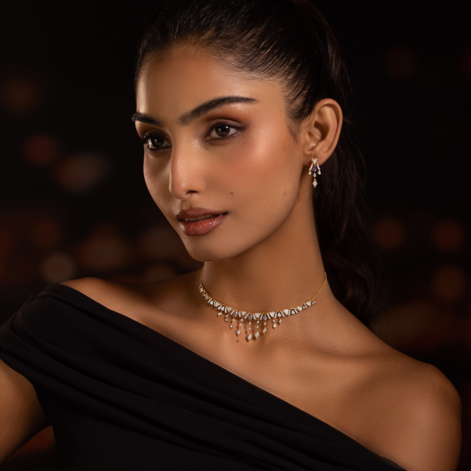 Azure Trails Gemstone Necklace