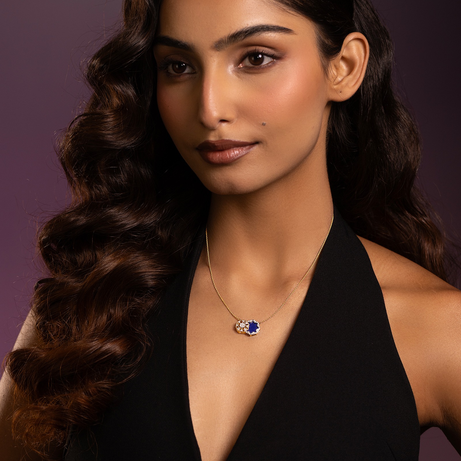 Lapis Lazuli 2 Way Gemstone Necklace