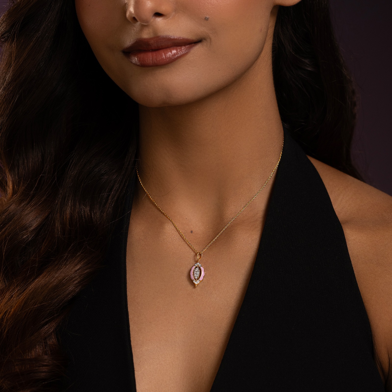 Fiora Flip Diamond Pendant