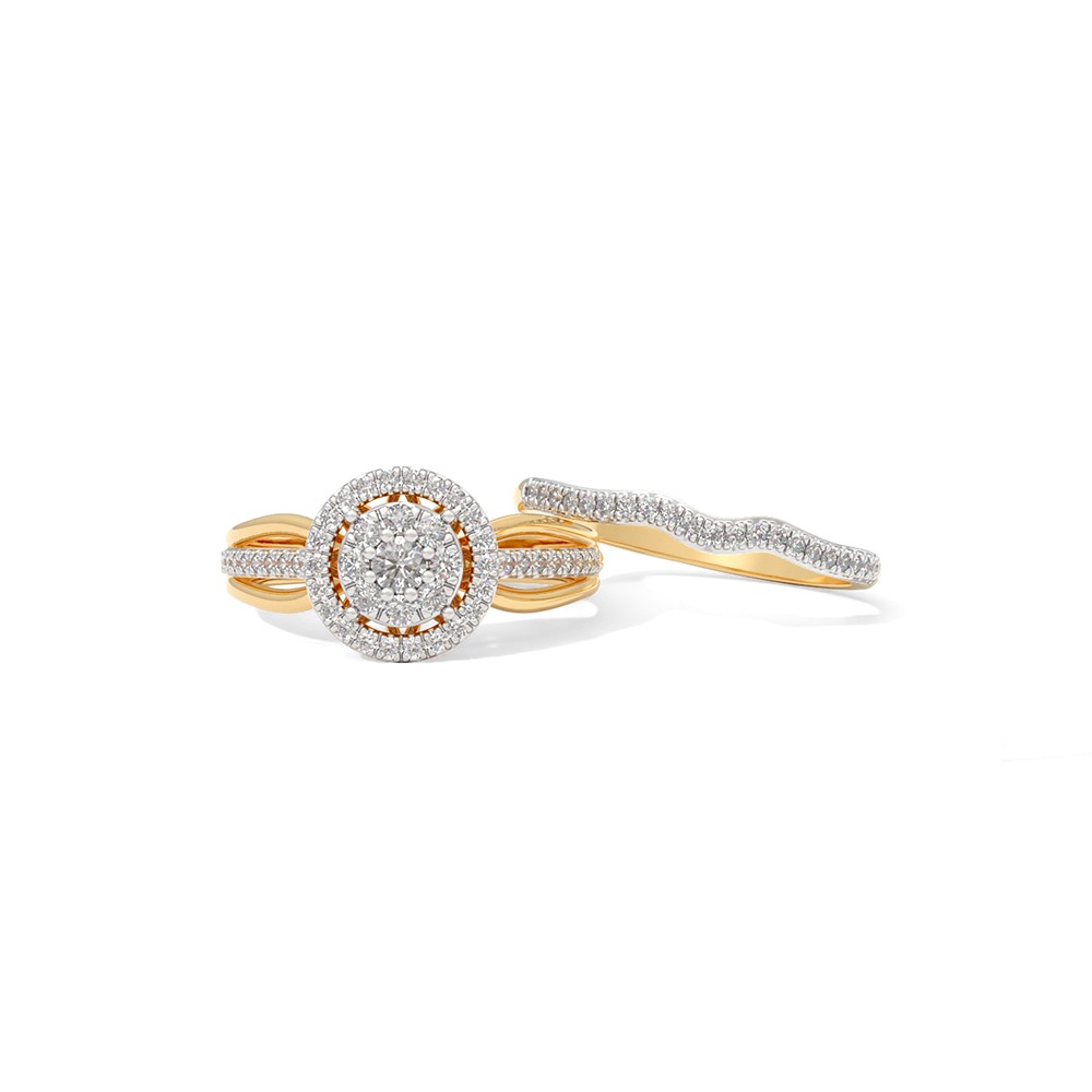 Holy Diamond Bridal Set Ring