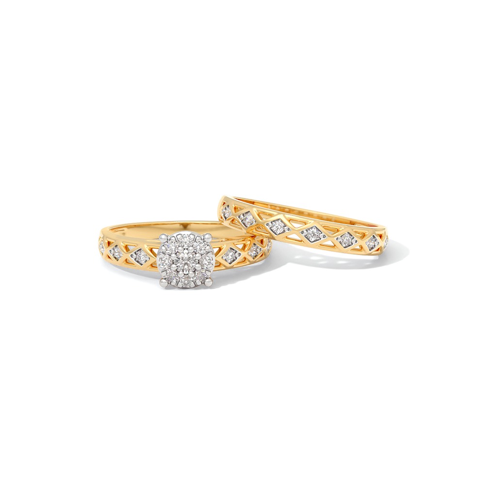 Delight Diamond Bridal Set Ring