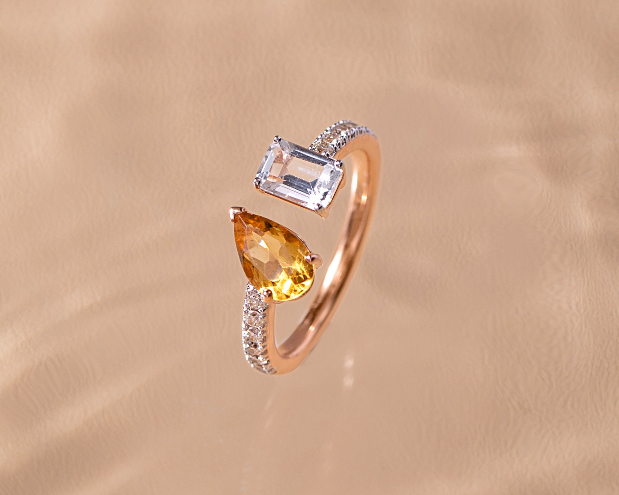 unique gemstone engagement rings