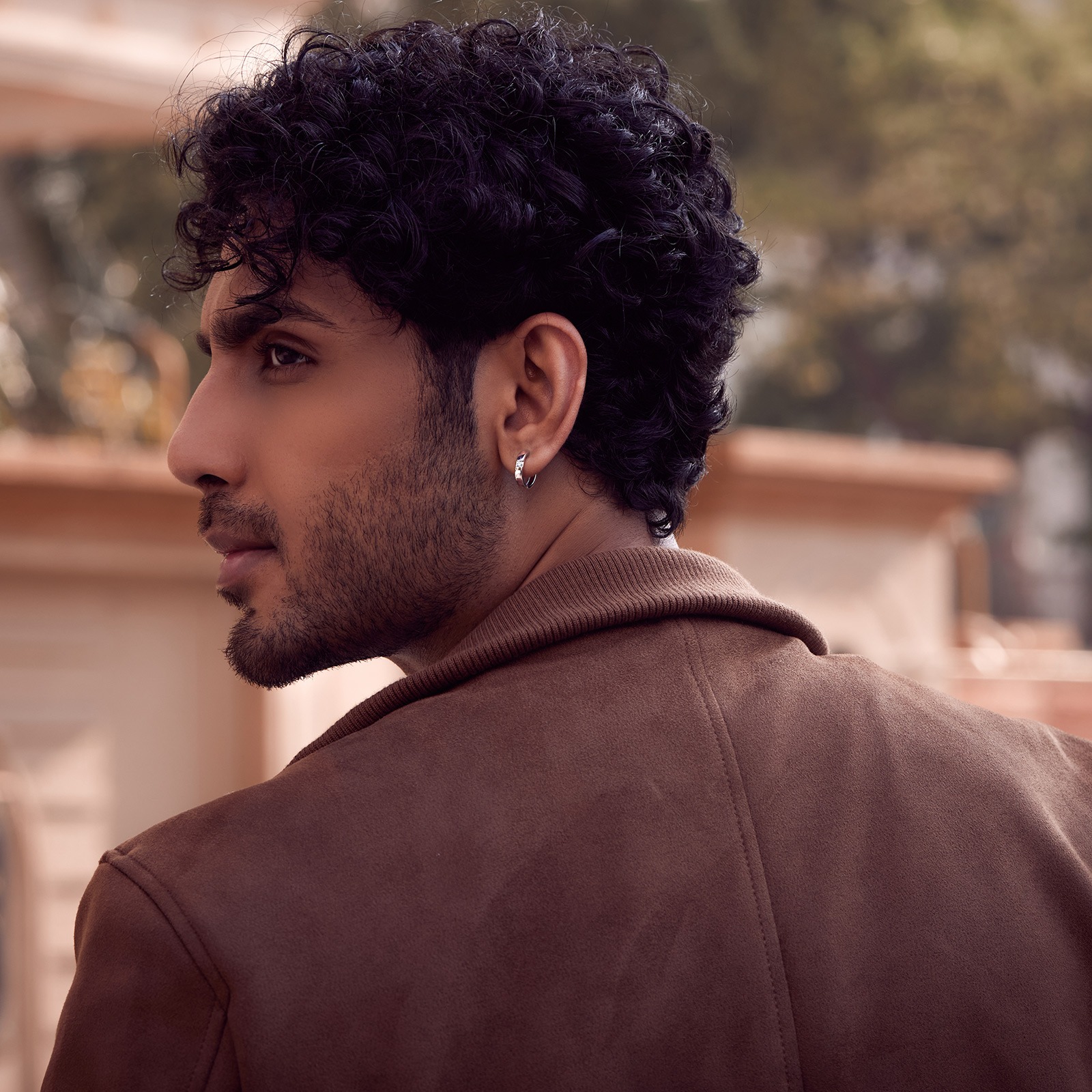 Neo Diamond Hoop for Men