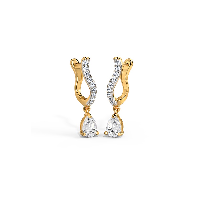 Lucy Diamond hoops Earring