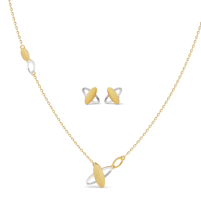 Fiyanshi 22KT Gold Necklace Set