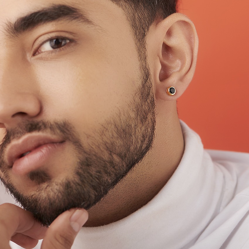 Zayn Gemstone Stud for Men
