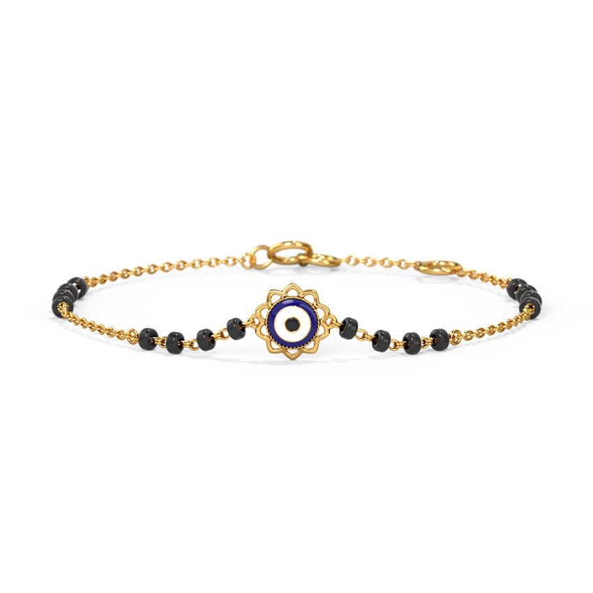 Evil Eye Baby Nazaria Gold Bracelet