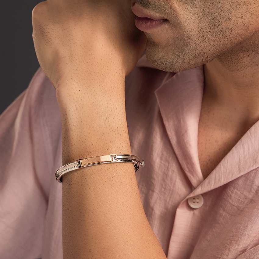 Luke Platinum Bracelet for Men