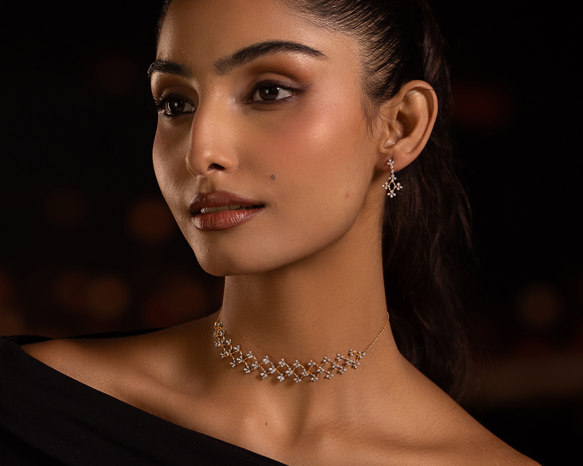 diamond jewellery set