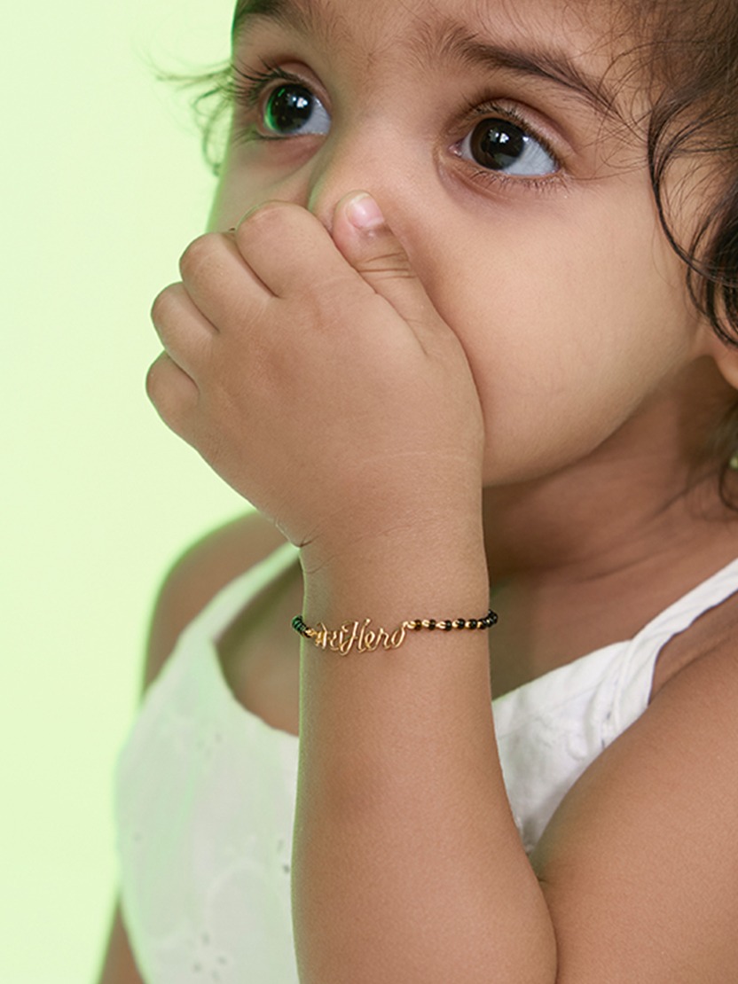 gold bracelet for baby girl