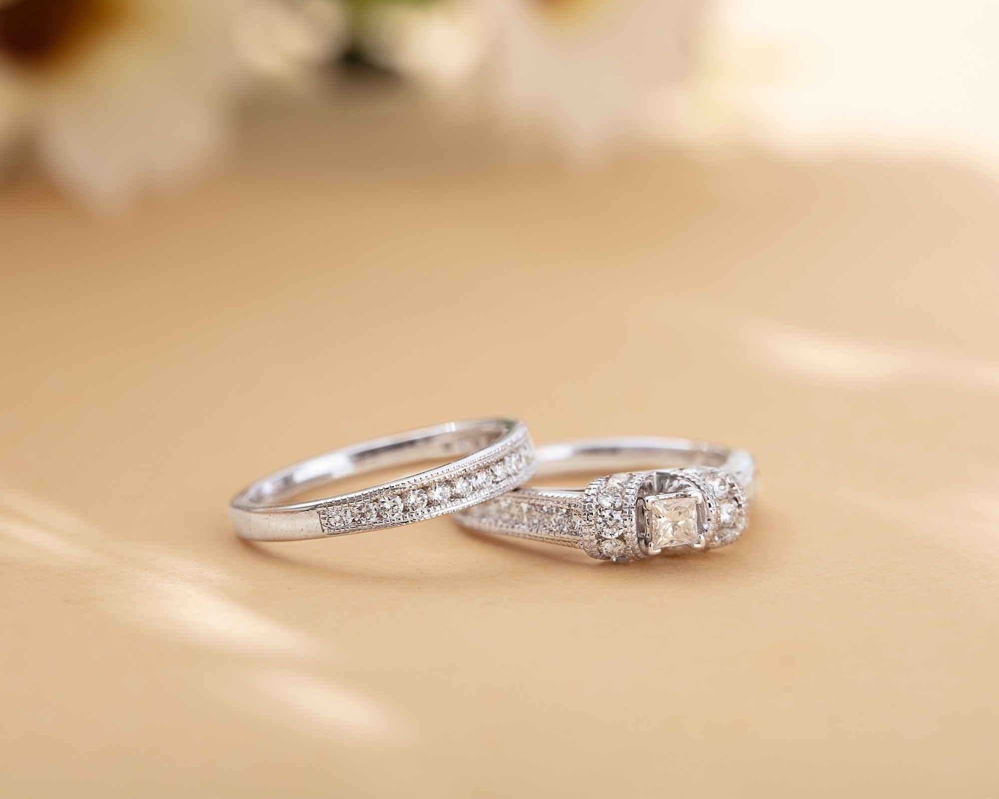 natural diamond ring