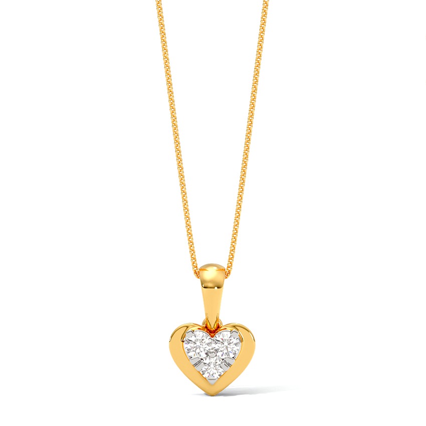 Lil Hearts Diamond Pendant