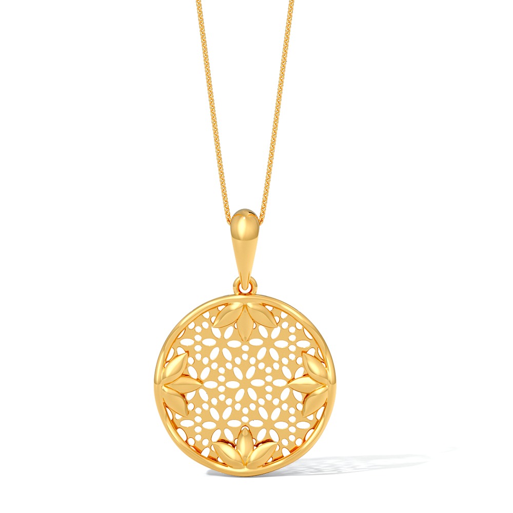 Zeenat 22KT Gold Pendant