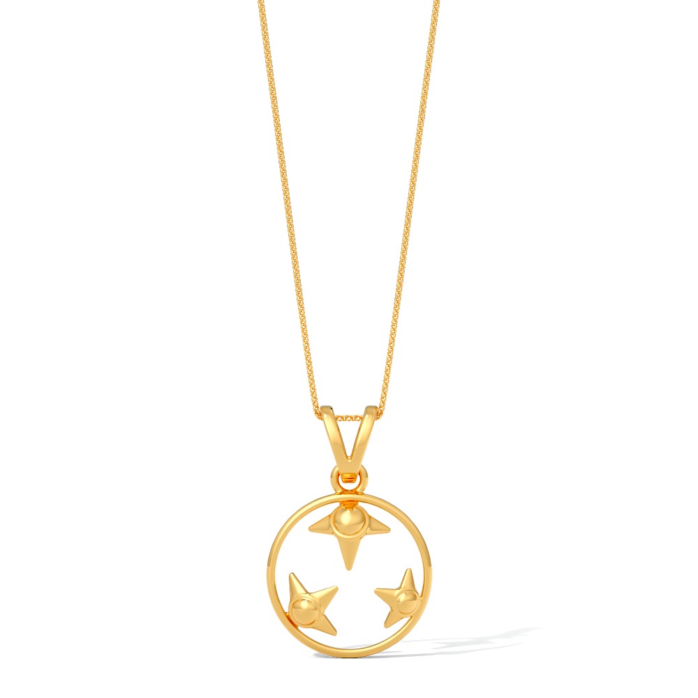 Samhita 22KT Gold Pendant