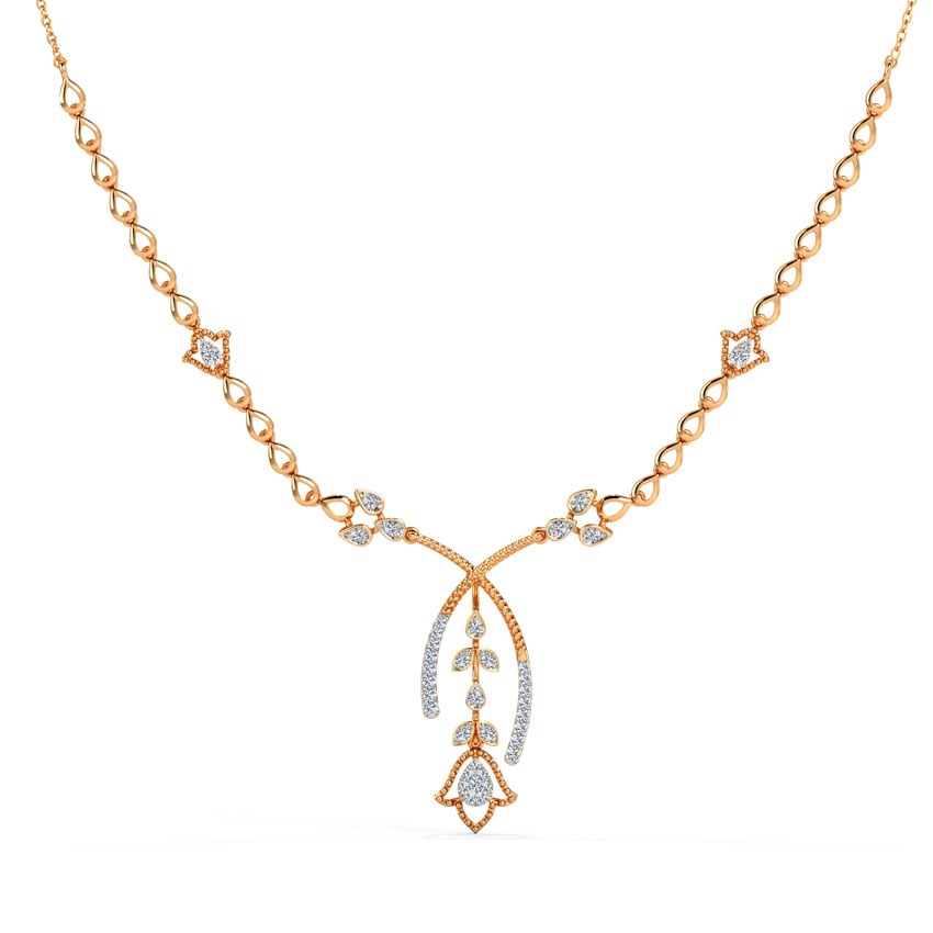 Padma Diamond Necklace