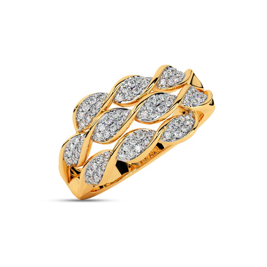 Elegant Glint Diamond Band