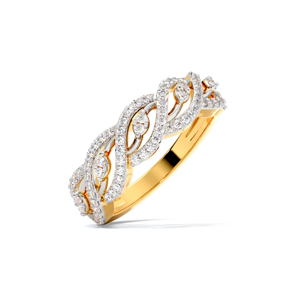 Entwine Diamond Band