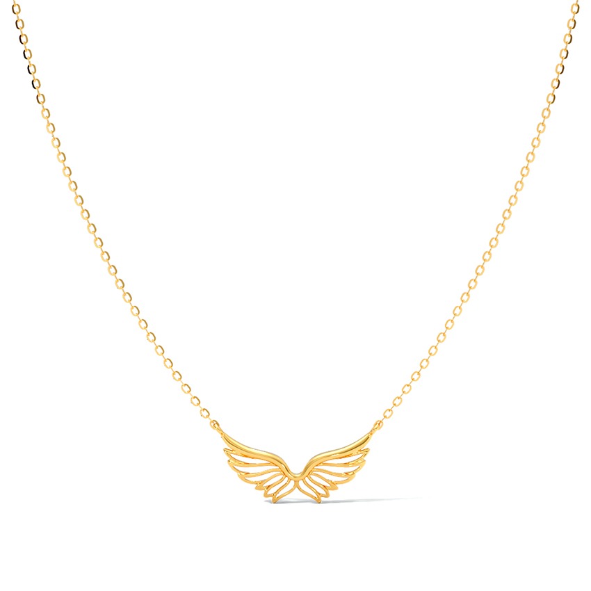 Auric Wings 22KT Gold Necklace