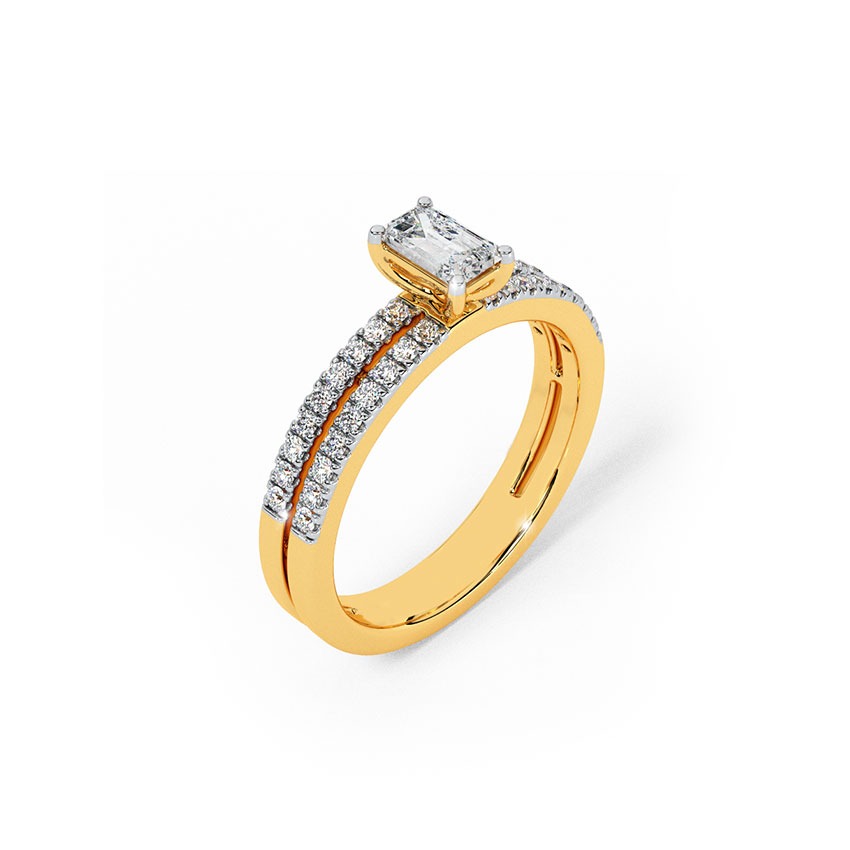 Emmey Diamond Solitaire Ring