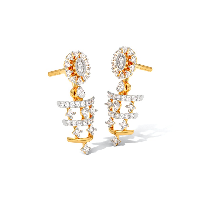 Kinkhab Diamond Stud Earrings