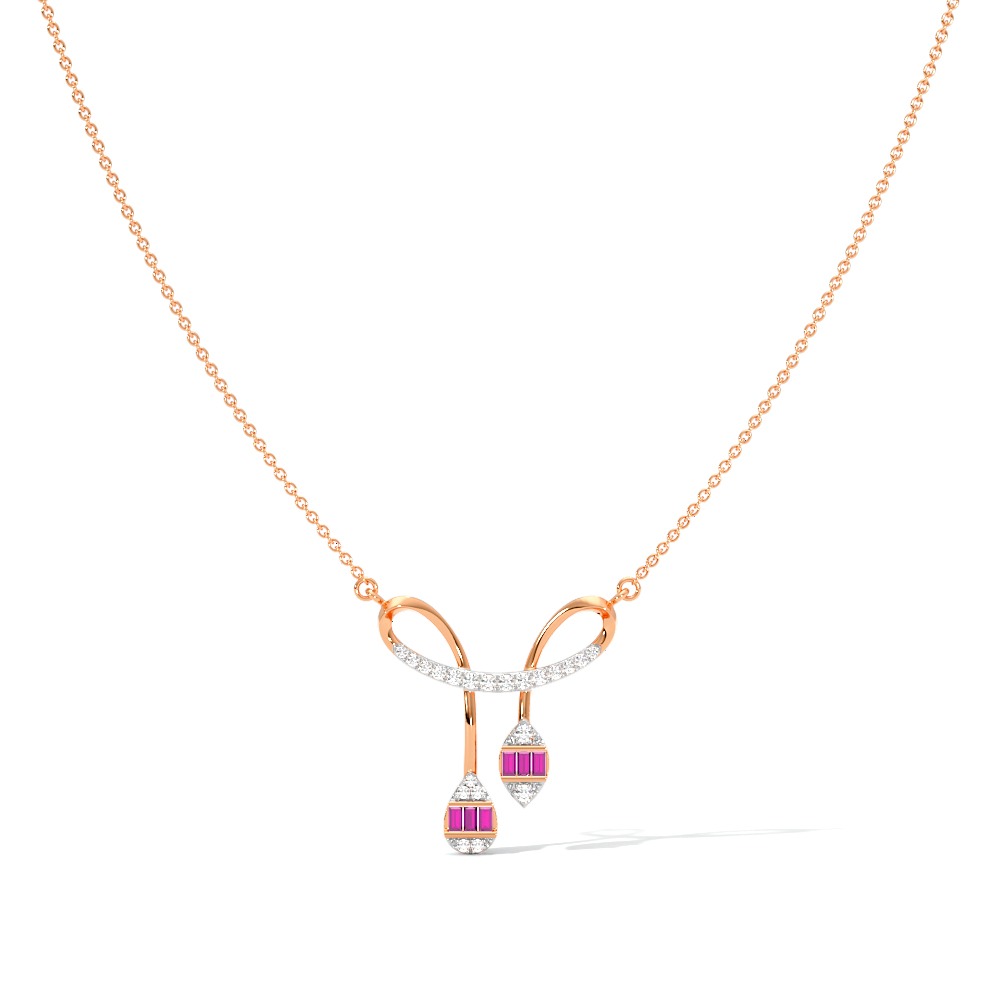 Terra Rosa Gemstone Pendant Necklace