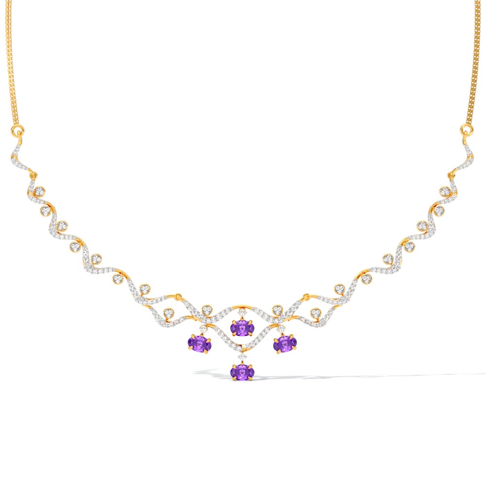 Amethyst Luxe Gemstone Necklace