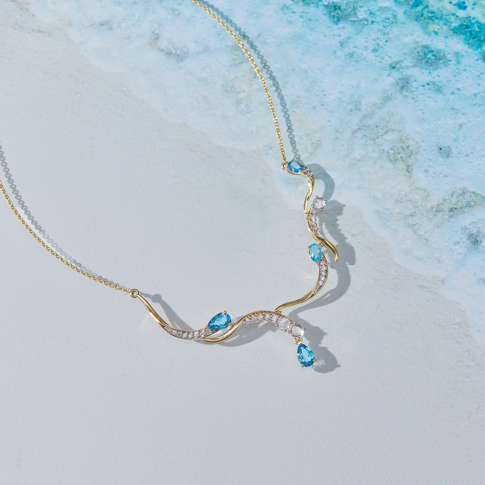 Leher Gemstone Necklace