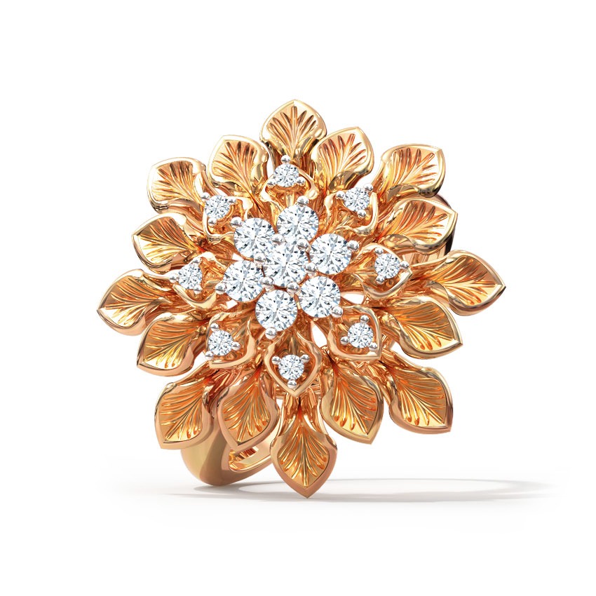 Dahlia Diamond Ring