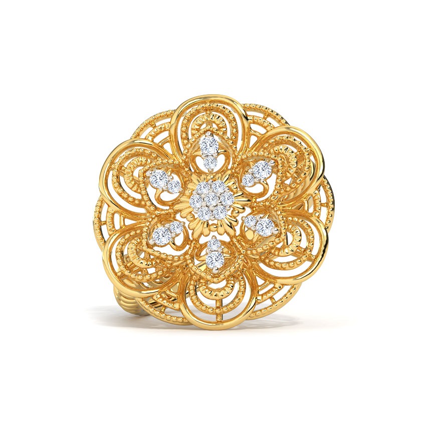 Arni Ornate Diamond Ring