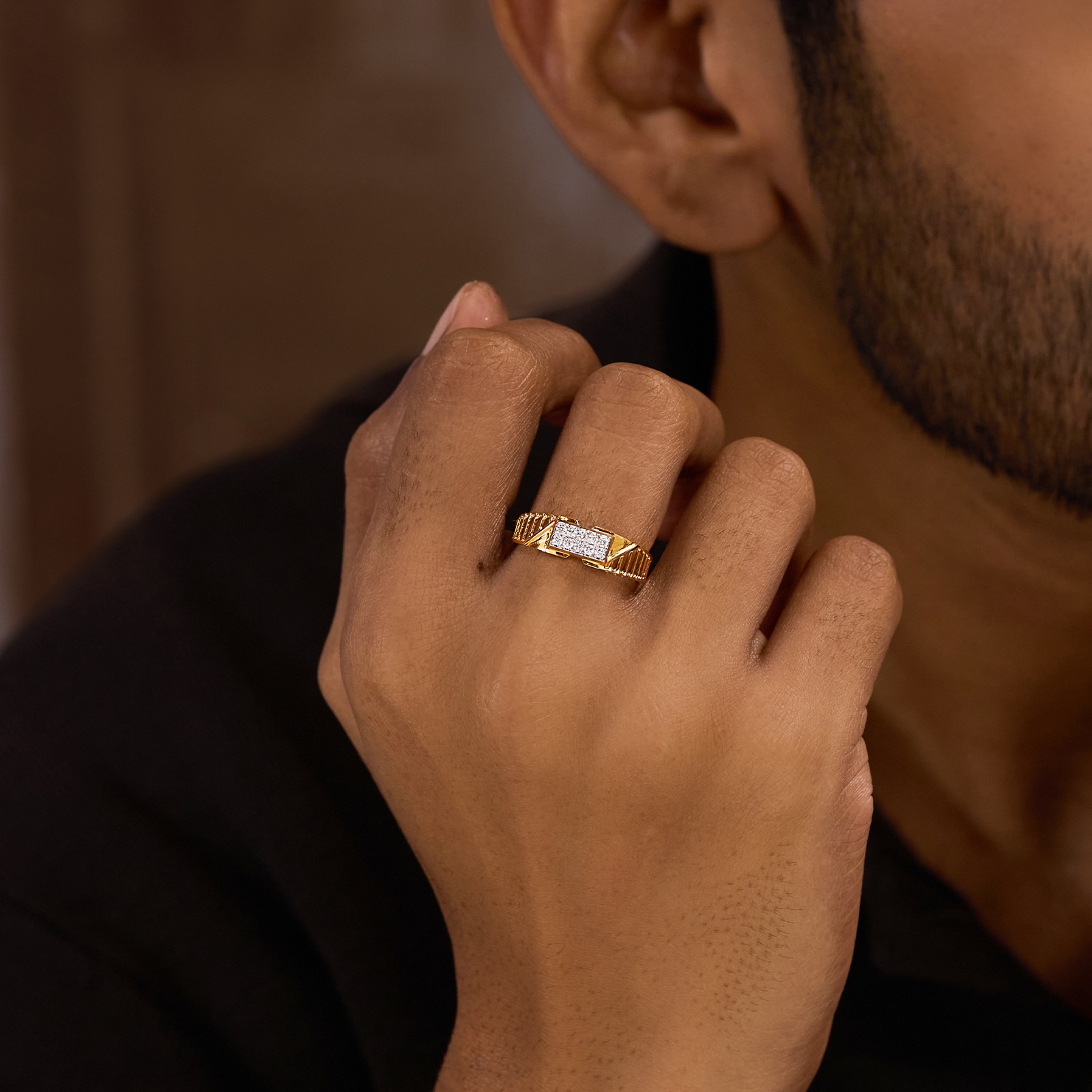 Arcana Diamond Ring for Him