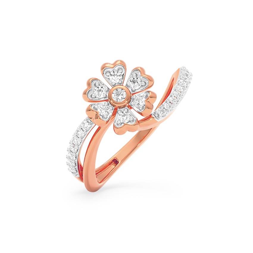 Petal Dawn Diamond Ring