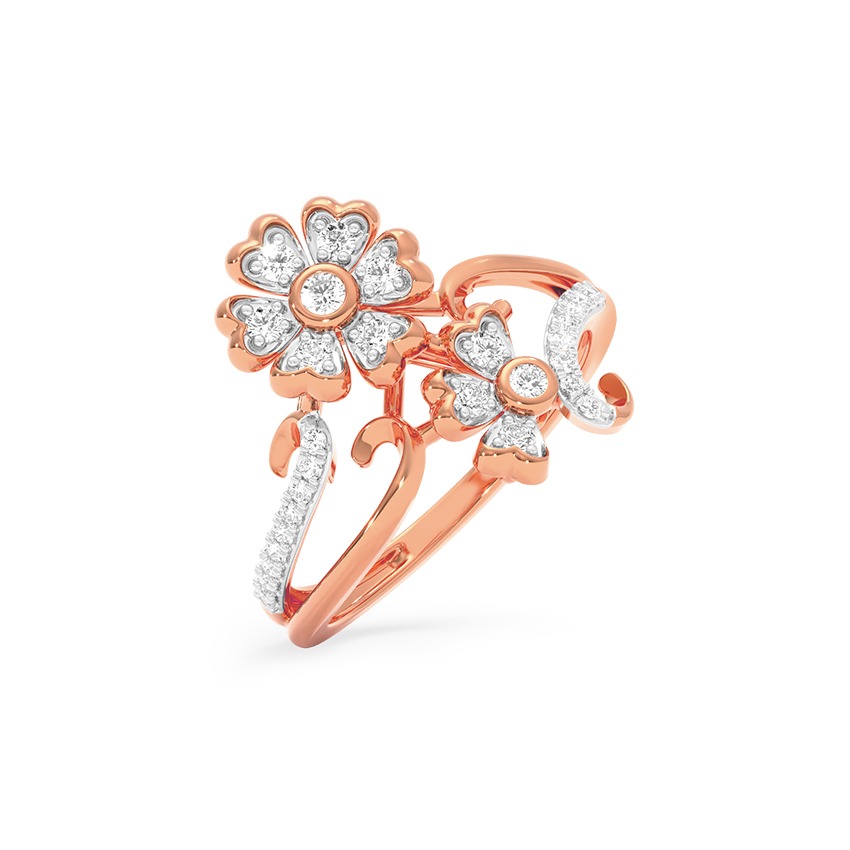 Petal Dawn Diamond Ring