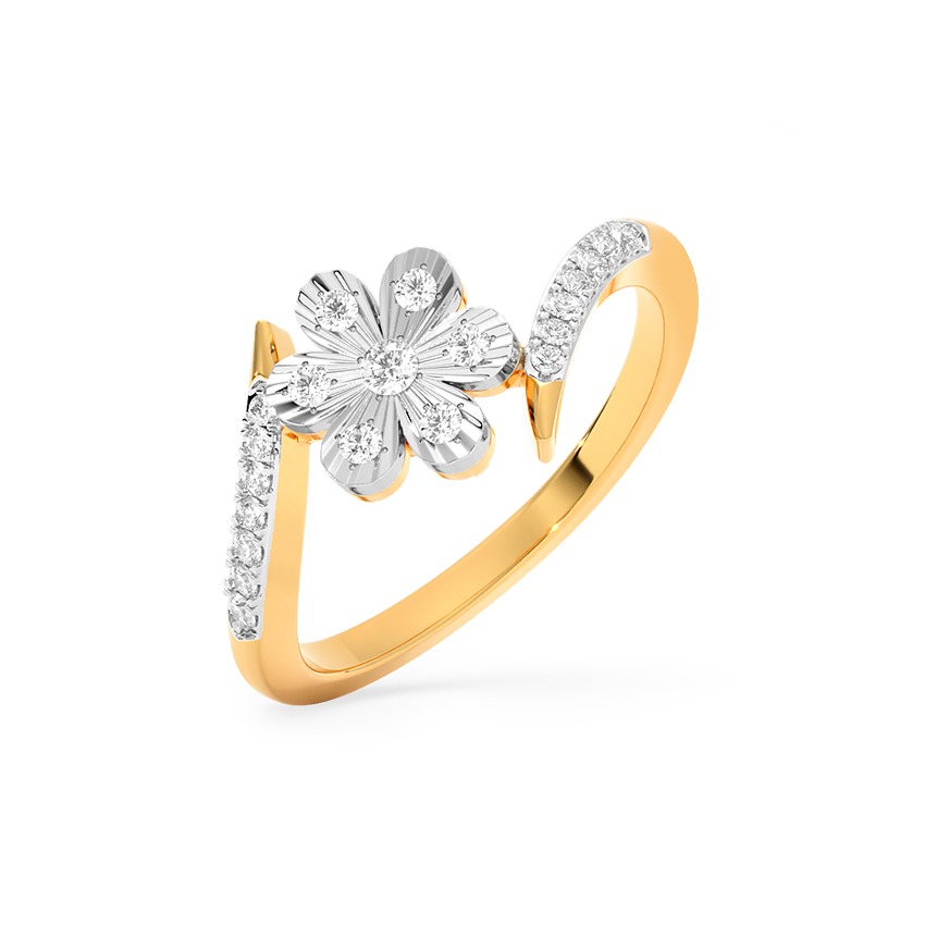 Floral Reverie Diamond Ring