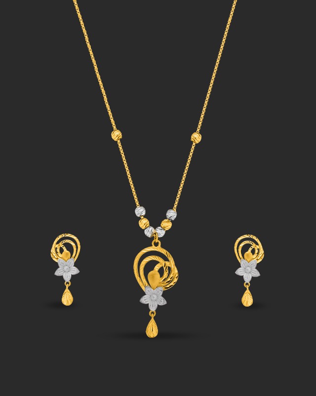 Pratyusha 22Kt Gold Necklace Sets