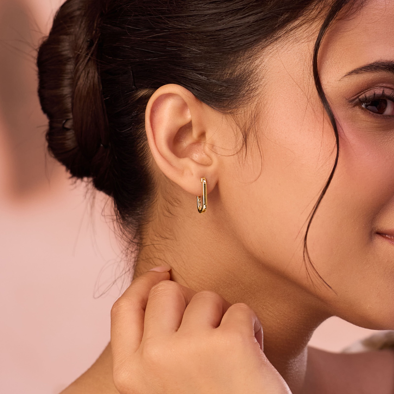Bare Bliss Gold Hoop Earrings