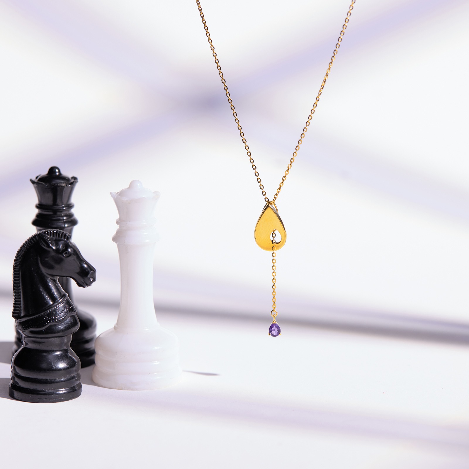 Me & Mom Gemstone Necklace