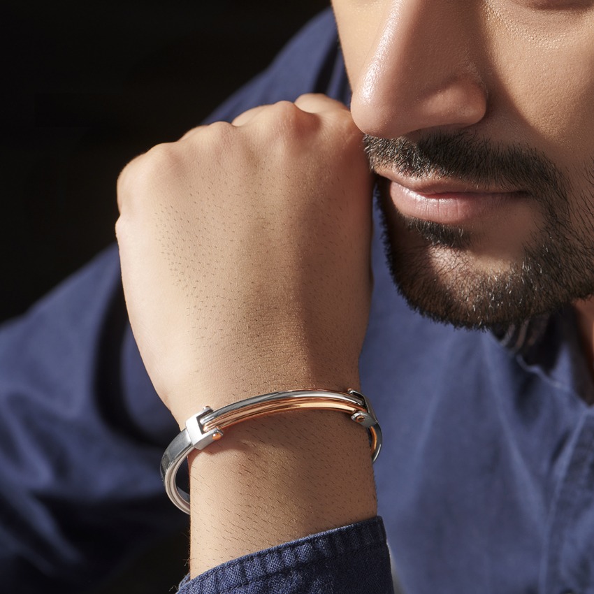 Herik Platinum Bracelet For Men
