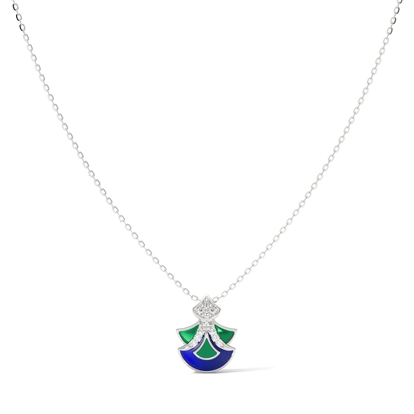 Majestic 925 Silver Diamond Necklace