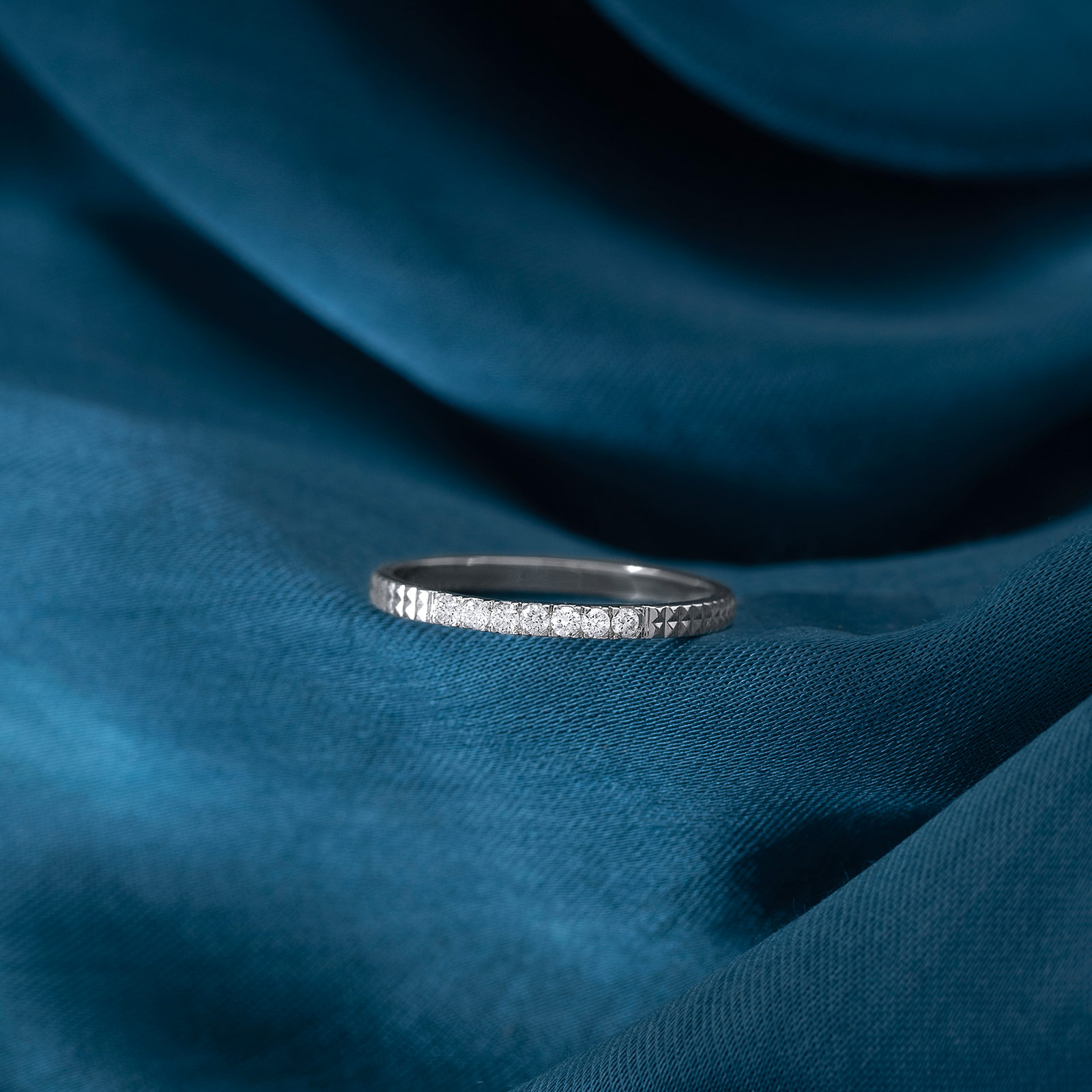 Promising 925 Silver Diamond Ring