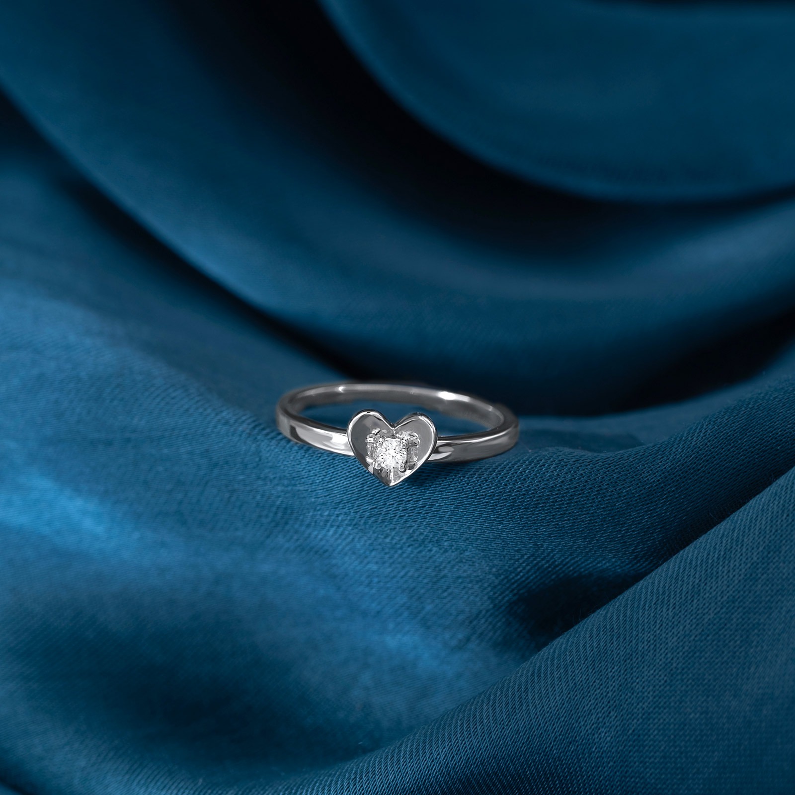 Live your life 925 Silver Diamond Ring