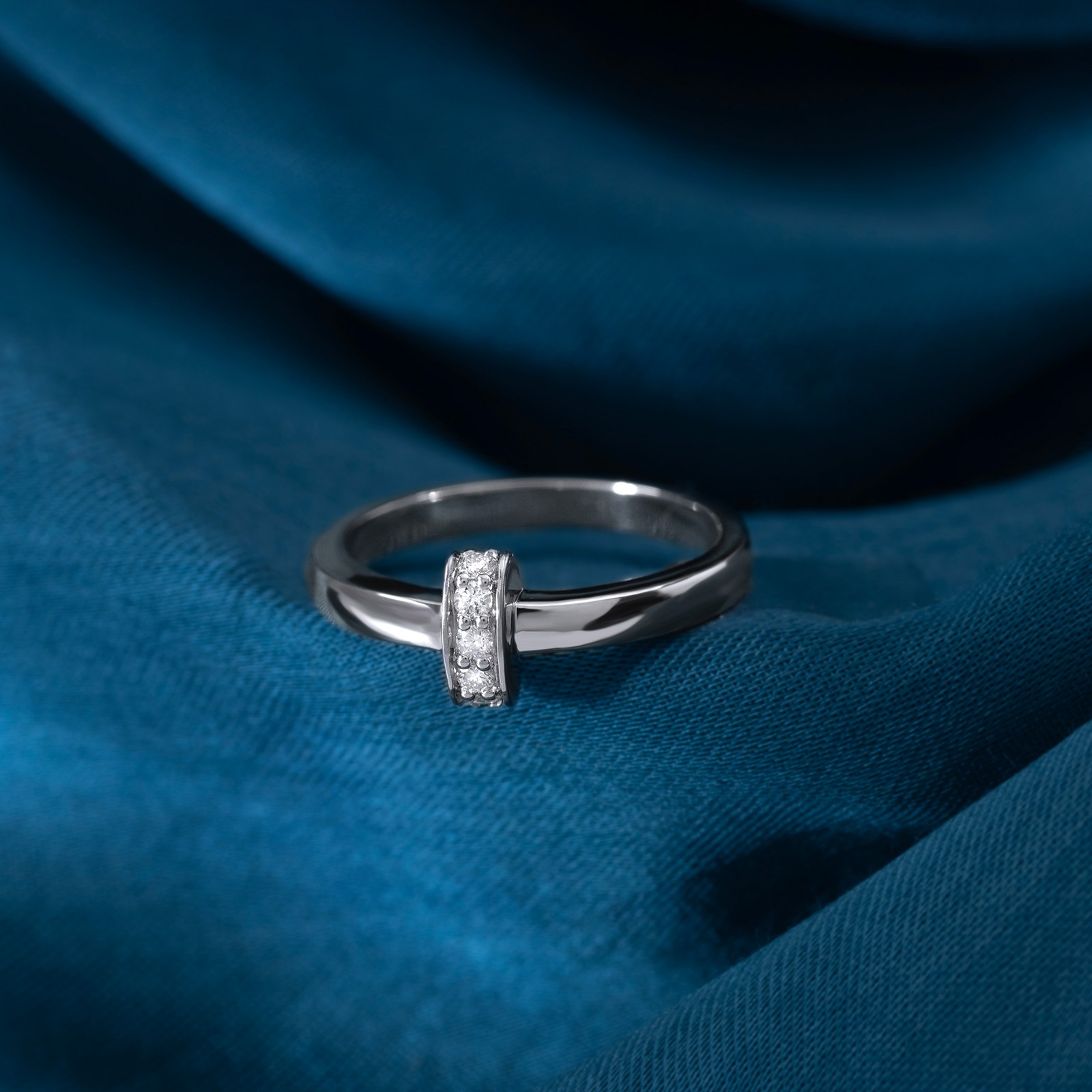 Achieve 925 Silver Diamond Ring