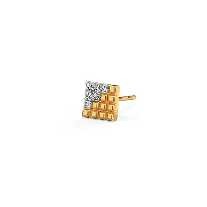 Ted Diamond Ear Stud For Men