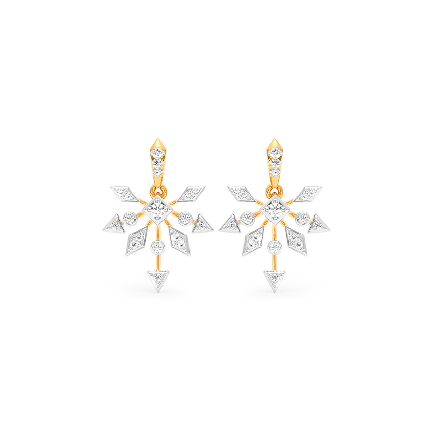 Prestige Spark Diamond Drop Earrings