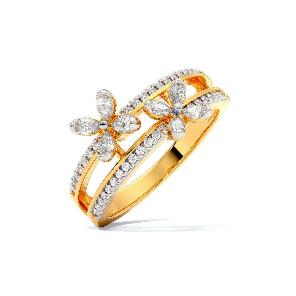 Flora Diamond Band