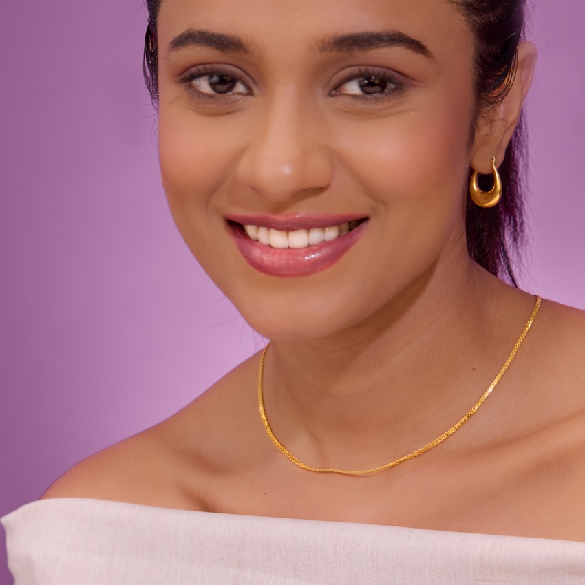 Aurora Drapes 22KT Gold Chain